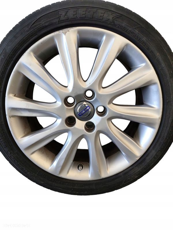 4X FELGI Z OPONAMI LATO VOLVO S60 II 17'' 7J ET50 5X108 31317286 205/50/17 - 7