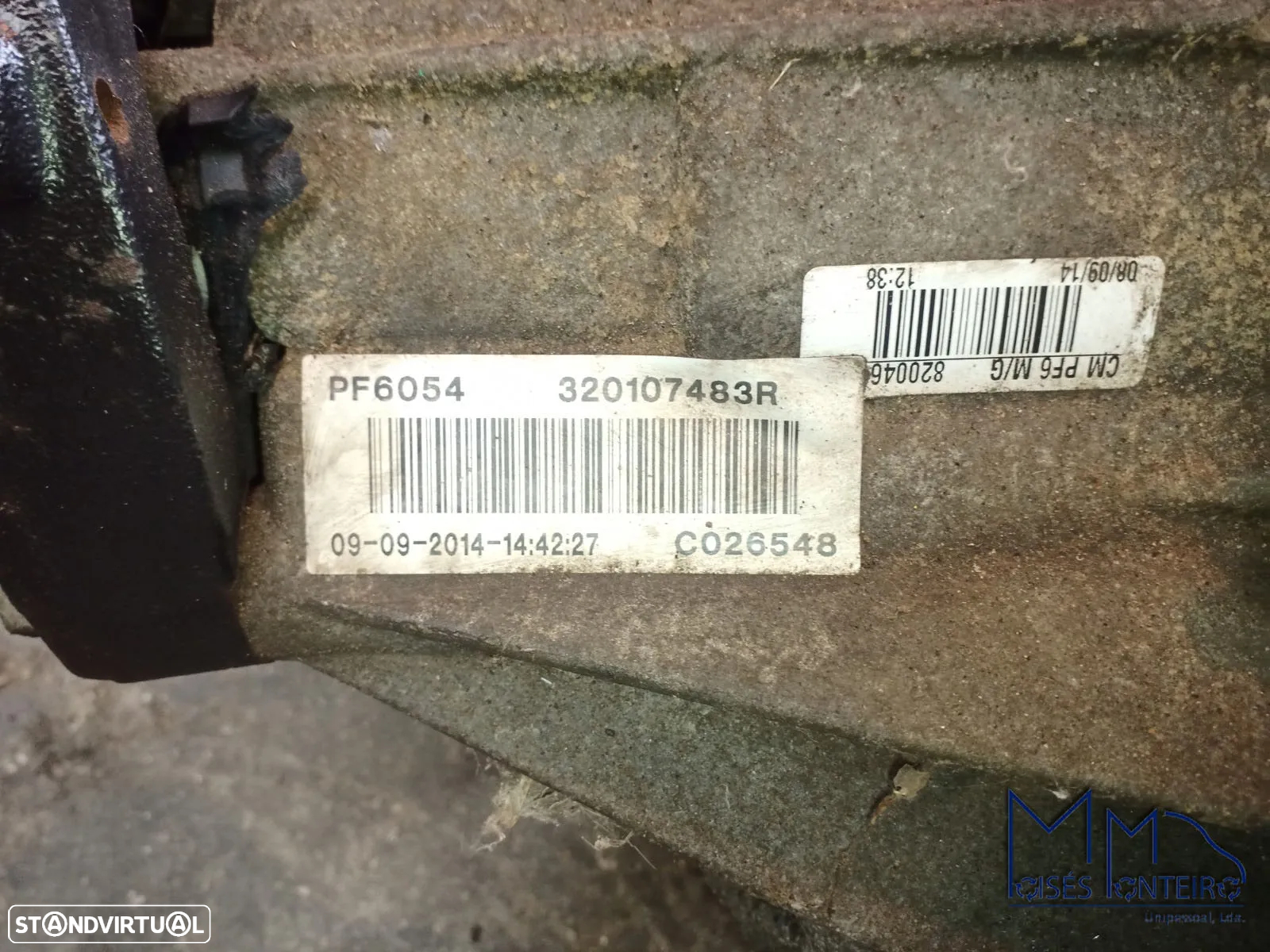 Motor e caixa Renault Master 2.3 dci de 2013 - 3