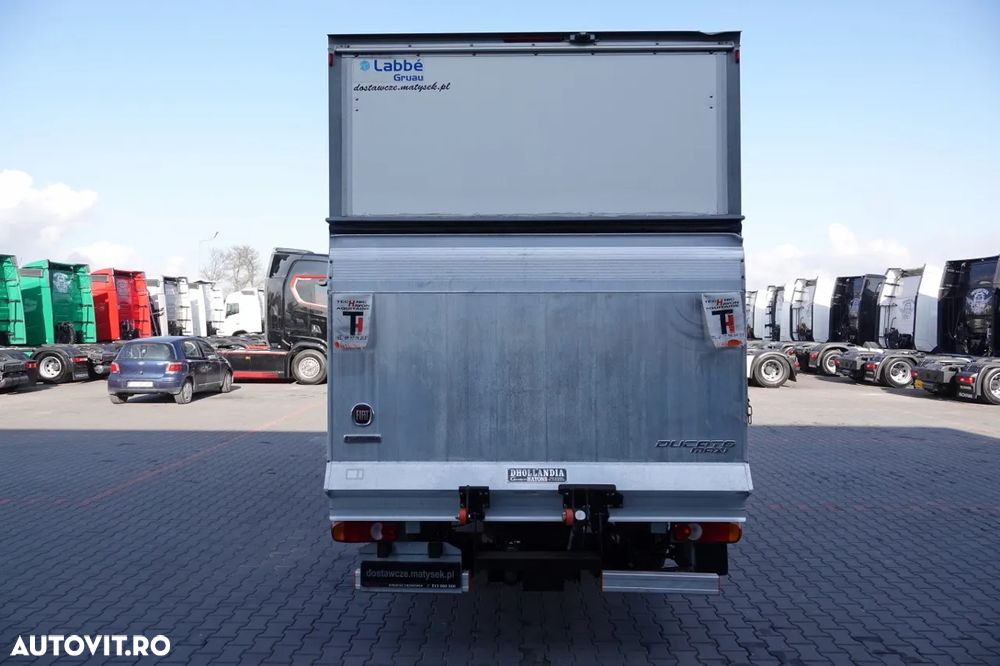 Fiat DUCATO MAXI / CONTAINER / 750 KG LIFT / GVWR: 3500 KG / MANUAL / 2021 - 13