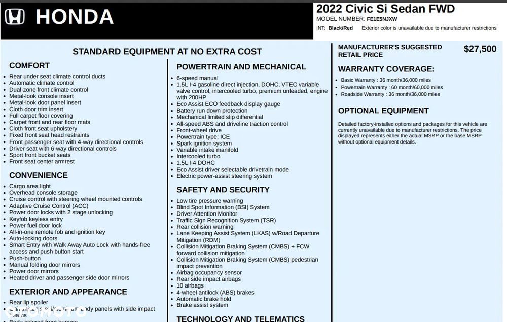 Honda Civic 1.5 i-VTEC Turbo Elegance - 14