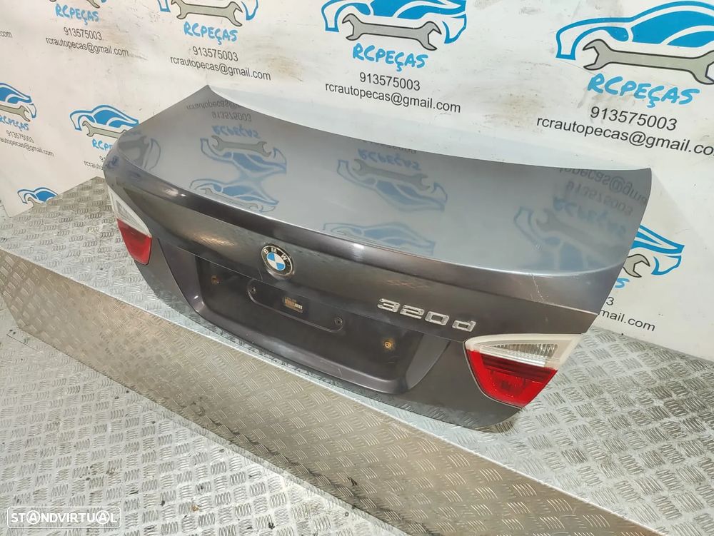 Porta Tampa Mala BMW Serie 3 E90 Fecho Puxador - 6