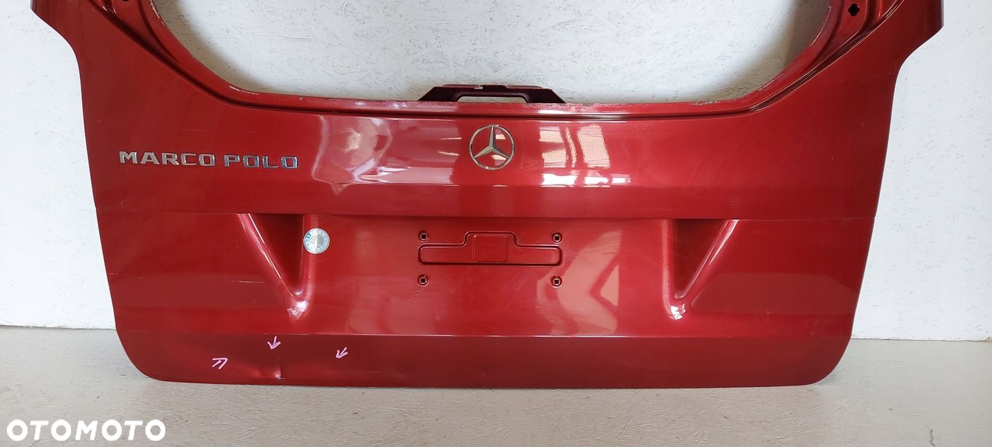 MERCEDES W447 V-KLASA VIANO KLAPA TYLNA TYŁ BAGAŻNIKA - 4