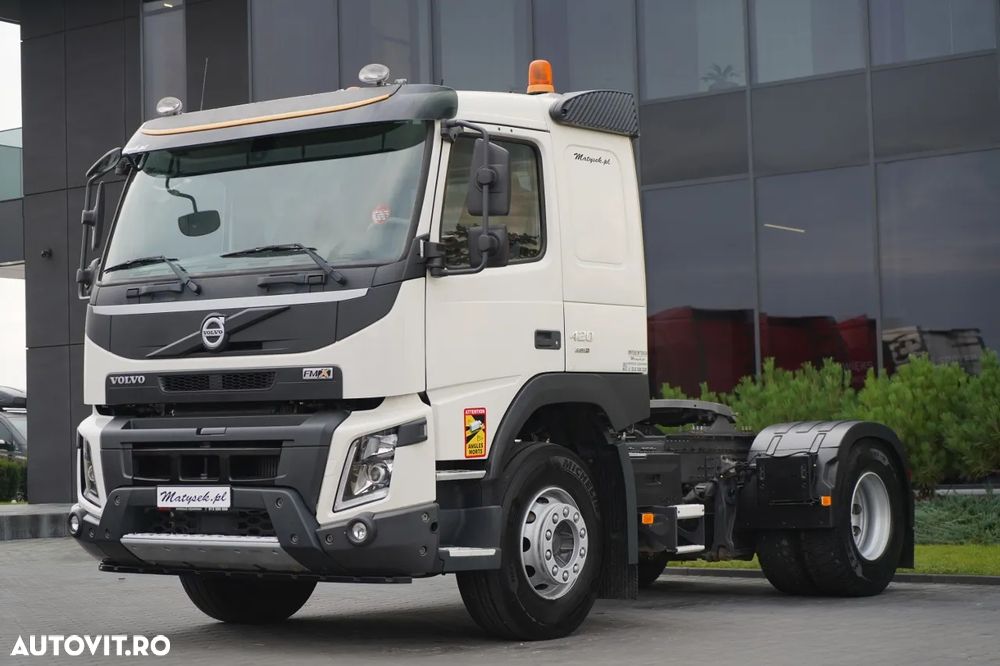 Volvo FMX 420 / RETARDER / 13 LITRI / CABINĂ JOSĂ / I-SHIFT / EURO 6 - 1