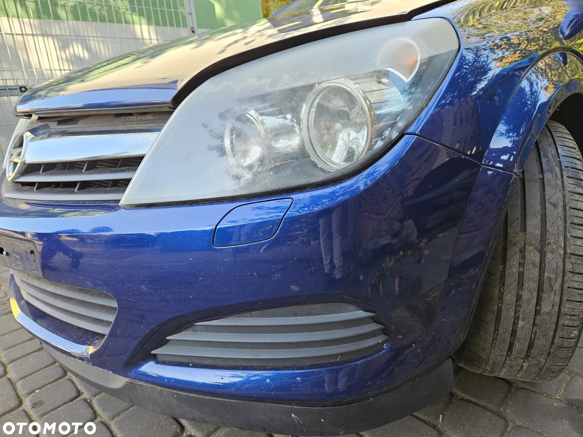 Opel Astra H III 3 3D zderzak przód przedni   Z21B - 2