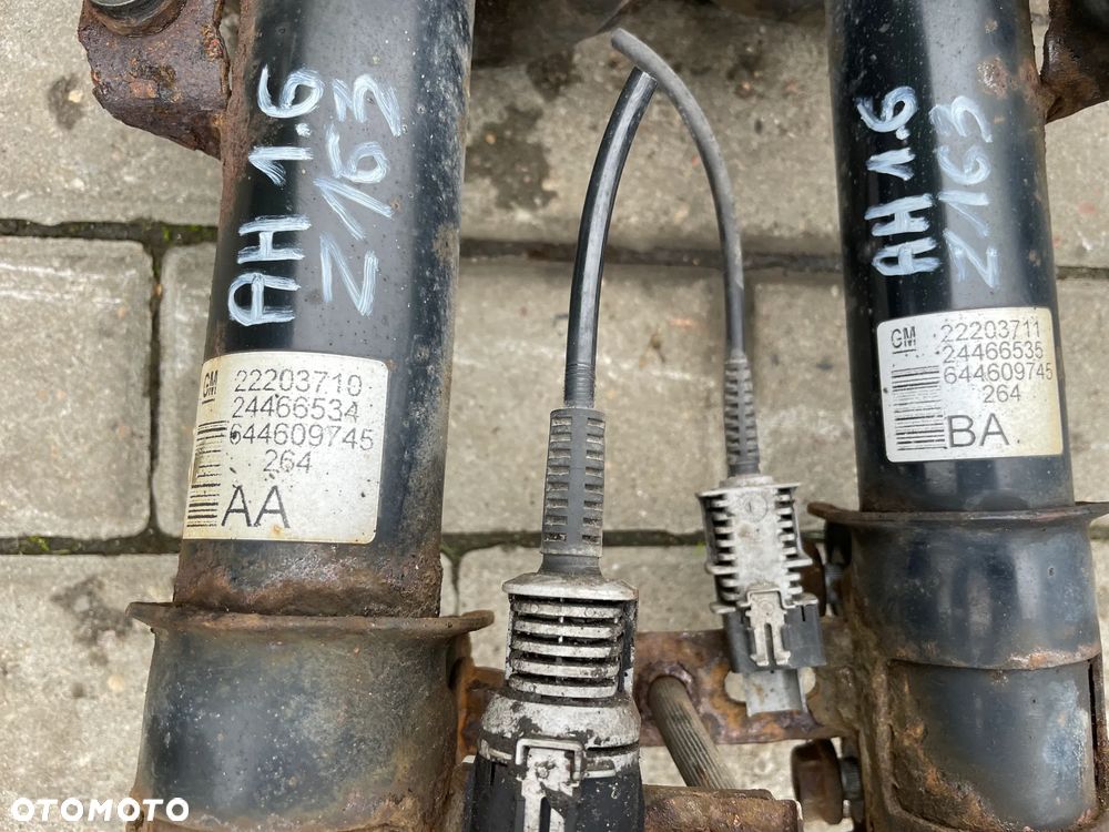 AMORTYZATOR SPRĘŻYN przód Opel Astra H Zafira B 1,6 1,8 BENZ 04-10 - 2