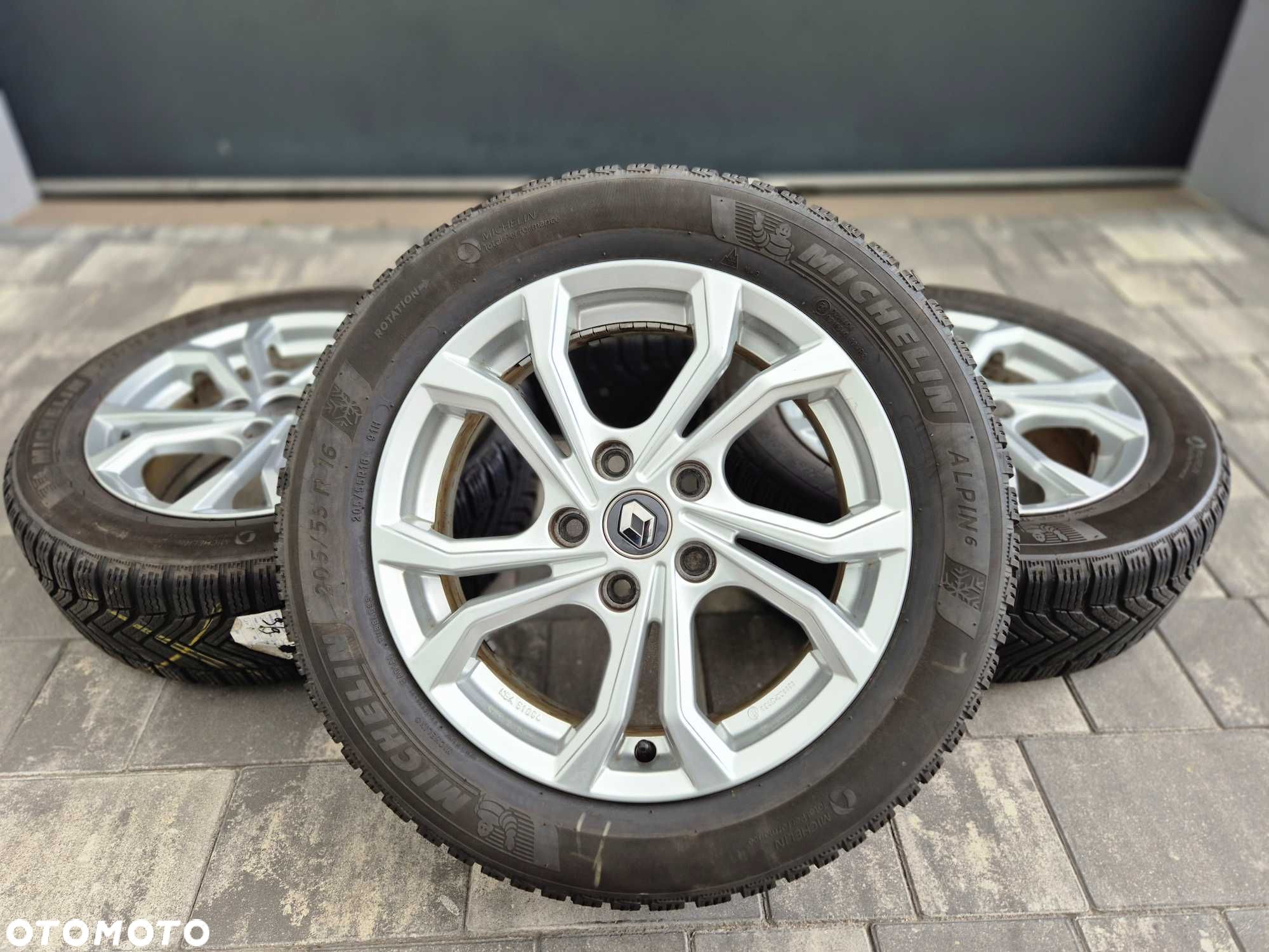 Felgi Aluminiowe 16” 5x114,3 6,5Jx16 ET41 Renault Kia Nissan itd N2850 - 1