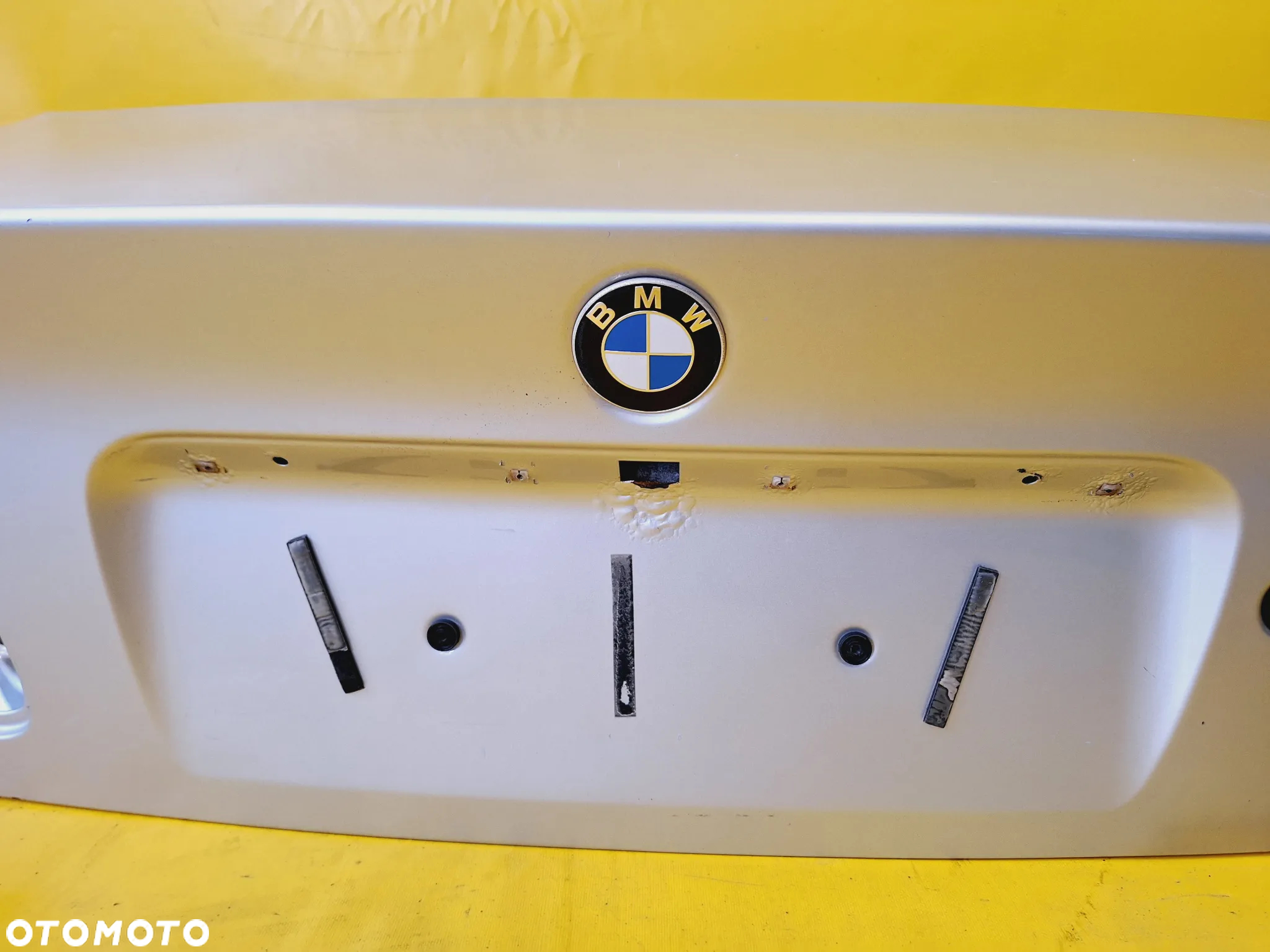 KLAPA TYŁ TYLNA BAGAŻNIKA BMW E46 SEDAN LAK: TITANSILBER METALLIC 354/7 NR77 - 6
