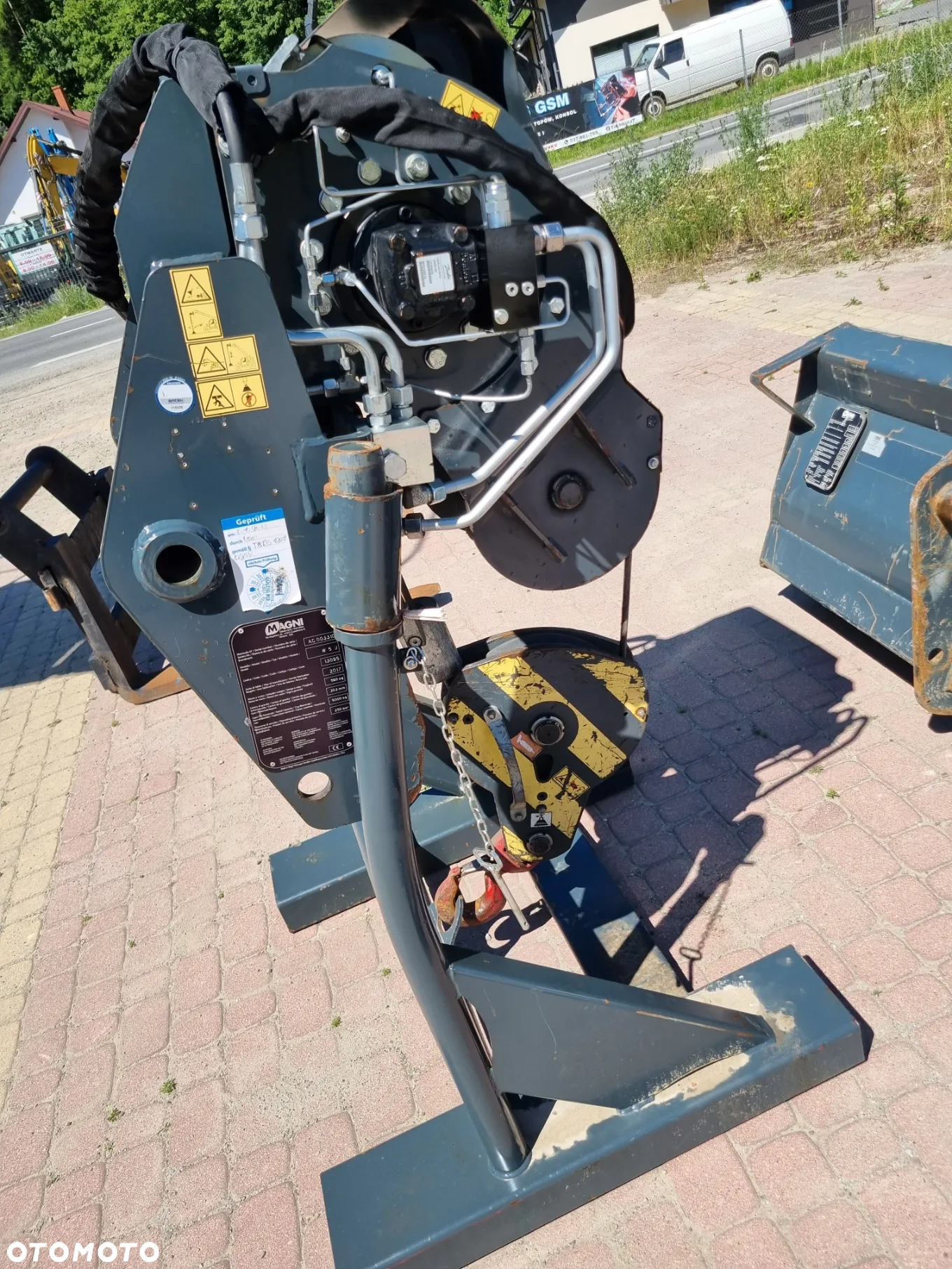 Magni RTH 5.21 Ładowarka teleskopowa 21 metrów  Kosz (Pilot 2 funkcje) Wciągarka Łyżka Widły Jak Nowa 2018r 2287mtg DEUTZ silnik z Norwegii KLIMA - 4