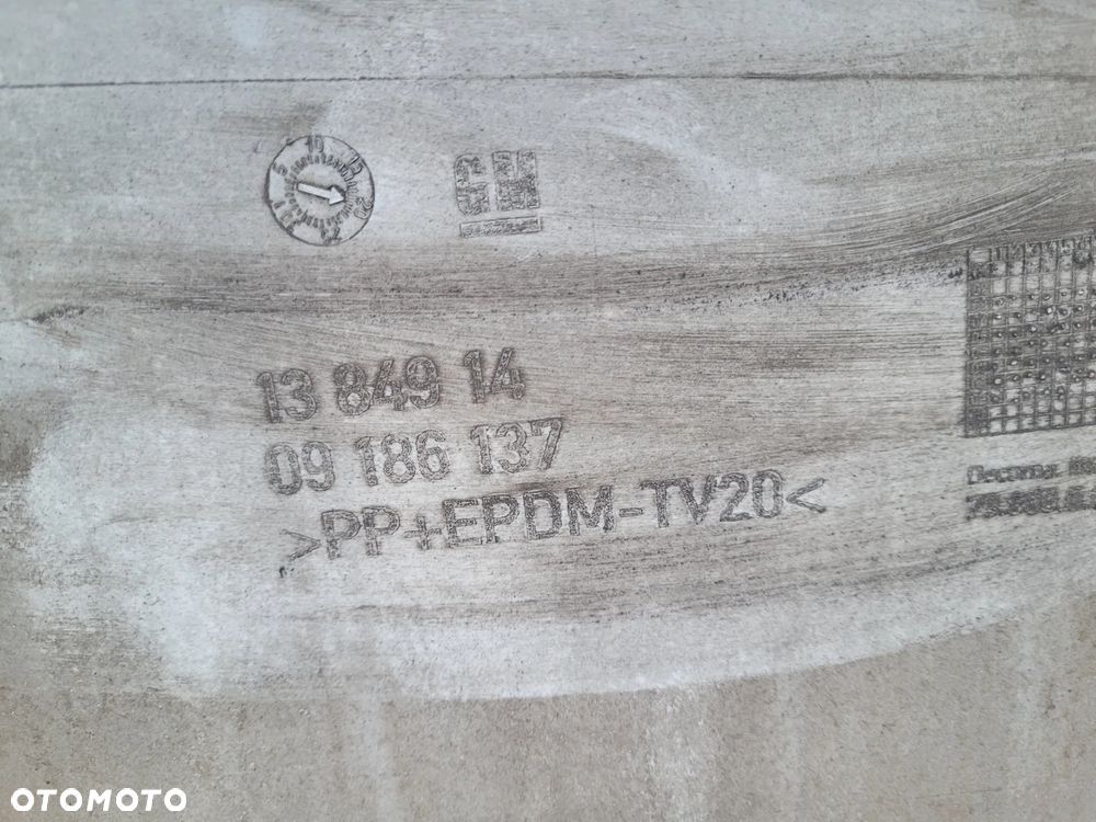 Opel Vectra C hb zderzak tył,  1384914 - 10