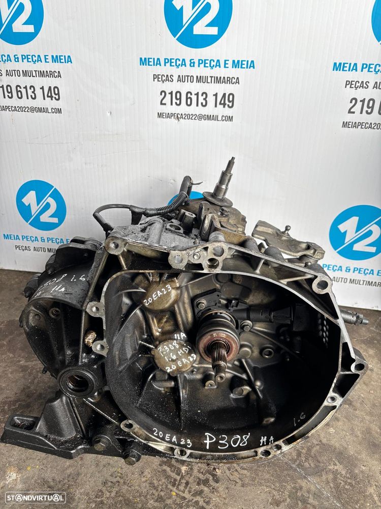 Caixa de Velocidades Peugeot 308 1.6 Hdi de 2011 20EA23 - 1