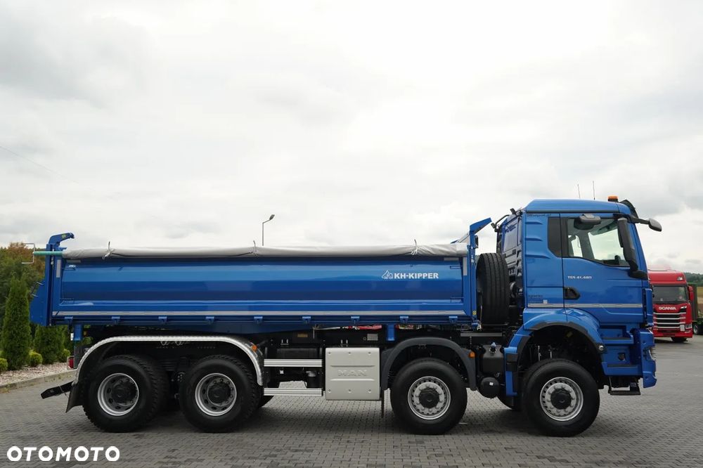 MAN TGS 41.480 / 8X8 / WYWROTKA 3 STRONNA / BORDMATIC / KH KIPPER / AUTOMAT / FABRYCZNIE NOWA - 2026 R / DOSTĘPNY OD RĘKI / WYMIEŃ SWÓJ STARY NA NOWY - 16