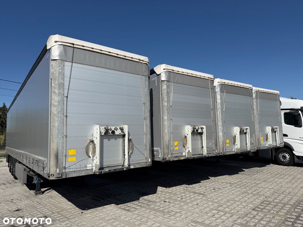 Schmitz Cargobull STANDART OŚ podnoszona sprawna opony 100%  alu deski nowa Plandeka - 6