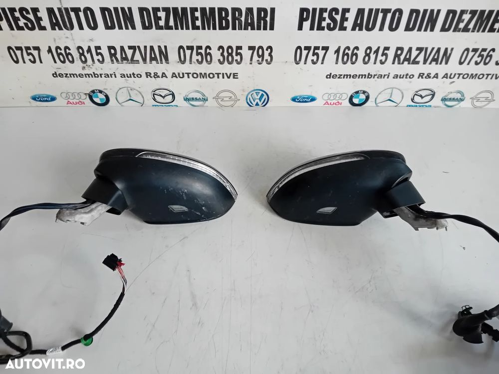 Oglinzi Oglinda Stanga Dreapta Vw Passat B8 2014-2020 Cu Rabatare Electrica Incalzire Volan Stanga - 5