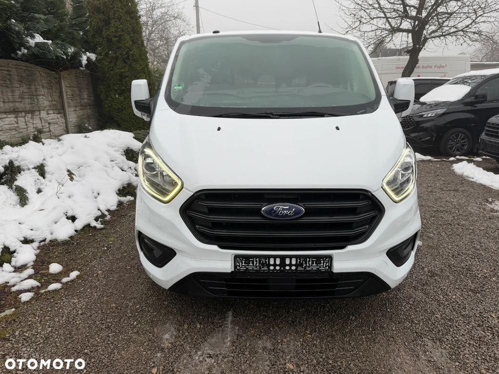 Ford Transit Custom Lift L2H1 2.0Tdci  2018r Klima Kamera Esp Euro 6 Pdc Przod Tyl Oryginalny  Led Tempomat Skórzana Kierownica Furgon Blaszak - 9