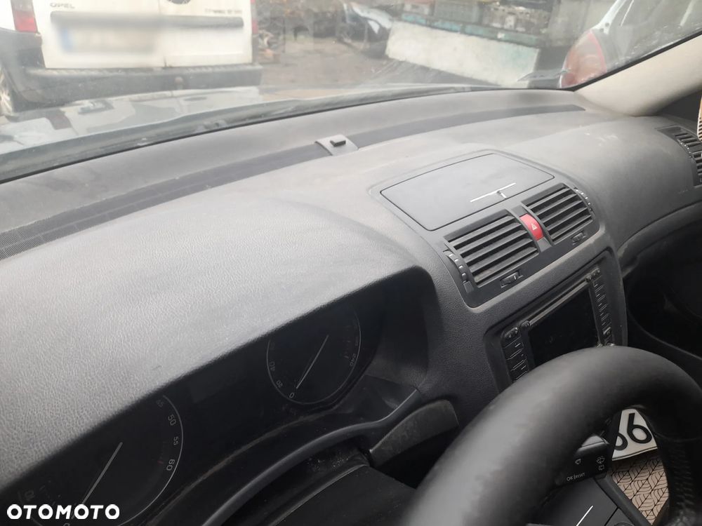 SKODA OCTAVIA II PULPIT DESKA ROZDZIELCZA KONSOLA - 5