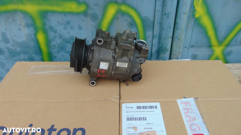 Compresor Aer conditionat Volkswagen Transporter T5 2.0 diesel Cod-7E0820803G - 1
