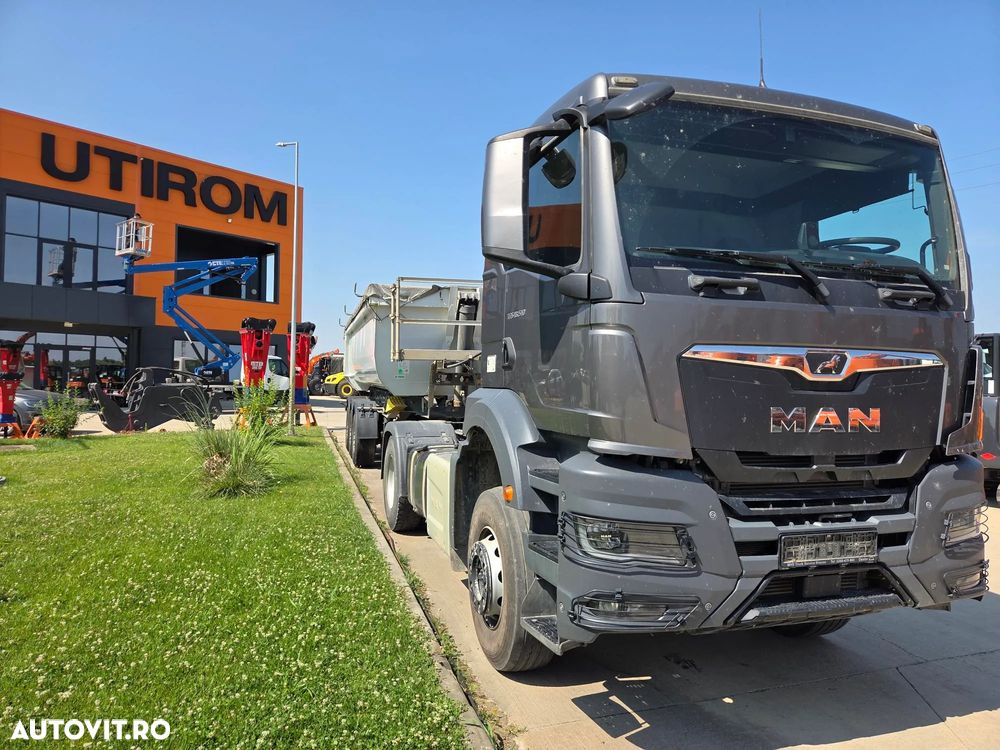 MAN TGS 18.510 4x2, 2023, 153.611km, KIT BASCULARE, Cutie automata, Masa propie 7,4 tone, motor 12,4l-510CP euro 6, posibilitate leasing 4 ani-CA NOU-PROMOTIE 64.900 EUR+Tva - 5