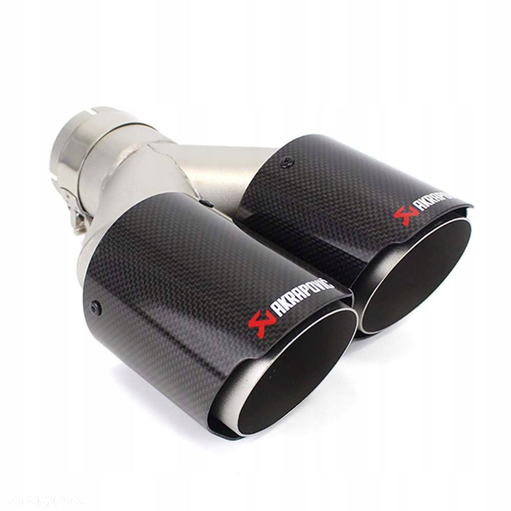 Końcówka wydechu tłumika AKRAPOVIC KARBON 90/63 M - 5