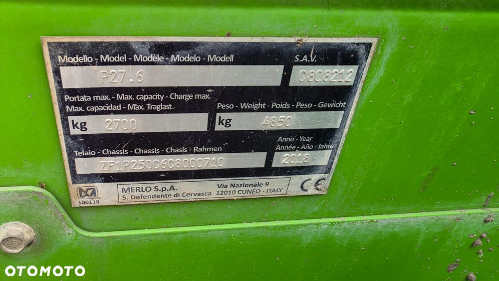 Merlo P27.6 - 10