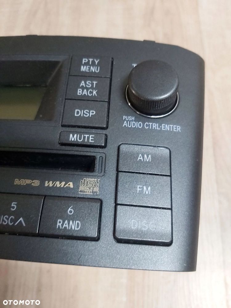 TOYOTA Avensis T25 LIFT Radio CD W58830 oryginał 86120-05110 - 2