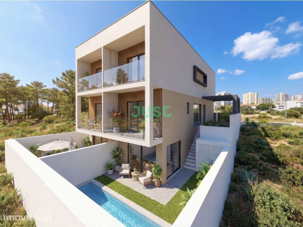 Moradia triplex com, t3 com piscina em Fernão Ferro - Pinhal General. - Grande imagem: 5/16