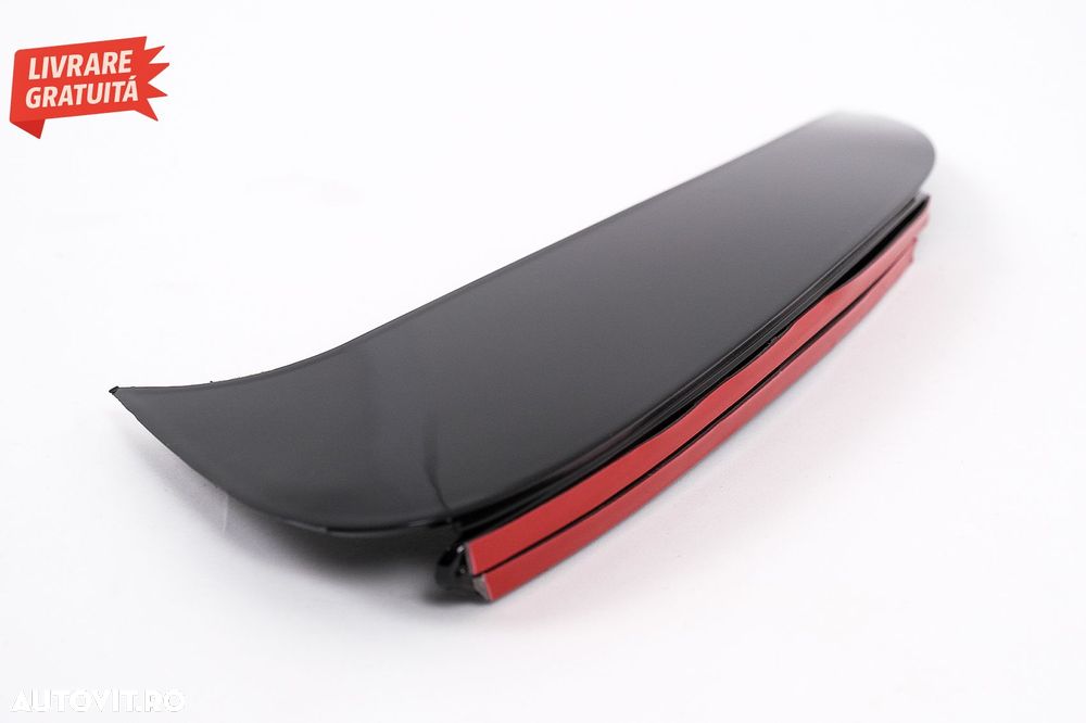 Ornamente bara spate flapsuri Mercedes C Class W206 Sport Line (2021-Up) Negru Luc- livrare gratuita - 3