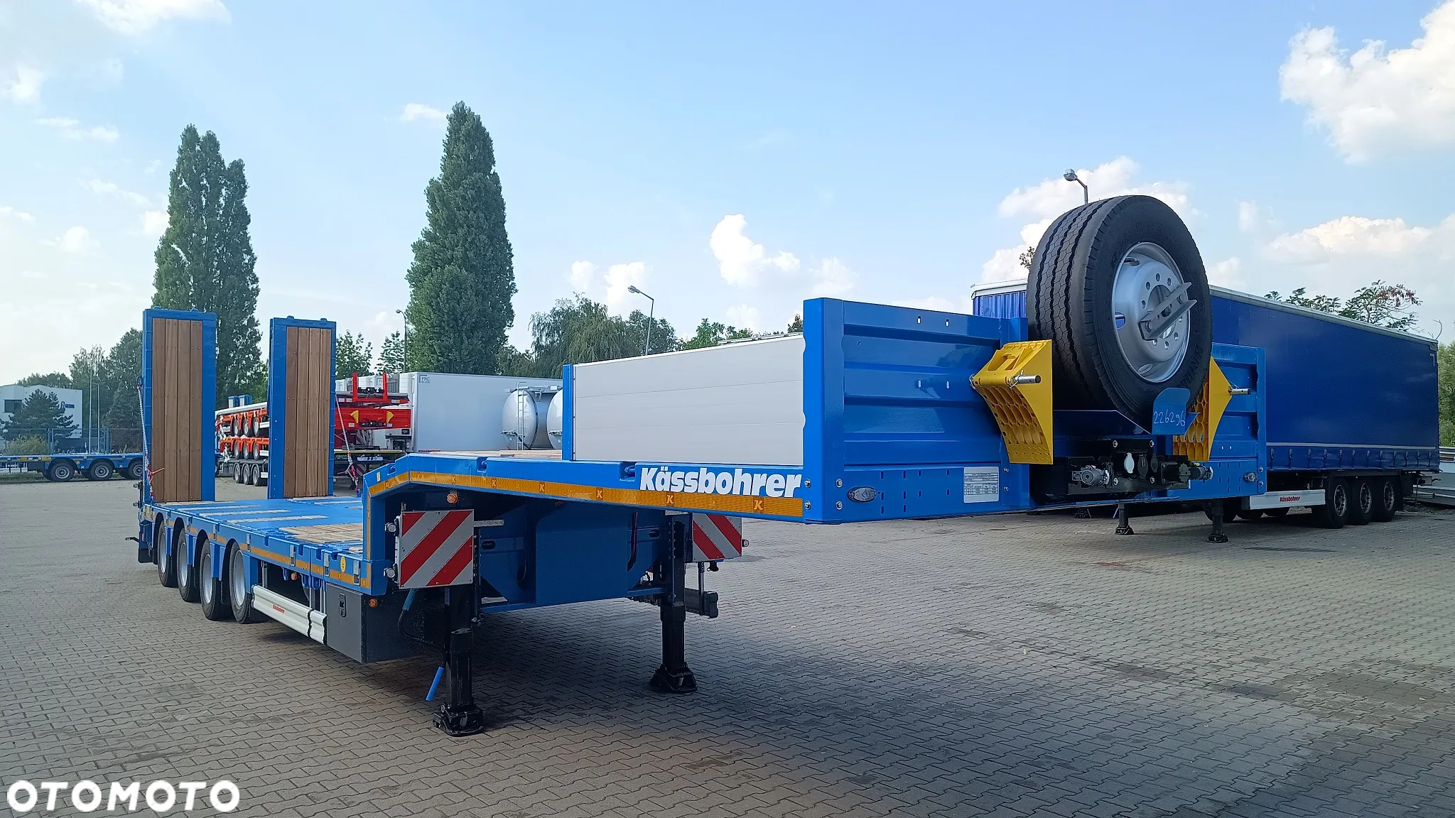 Kassbohrer Kassbohrer SLA 4 SEMI Lowbed 4 osie rozsuwana 45T Kässbohrer - 30