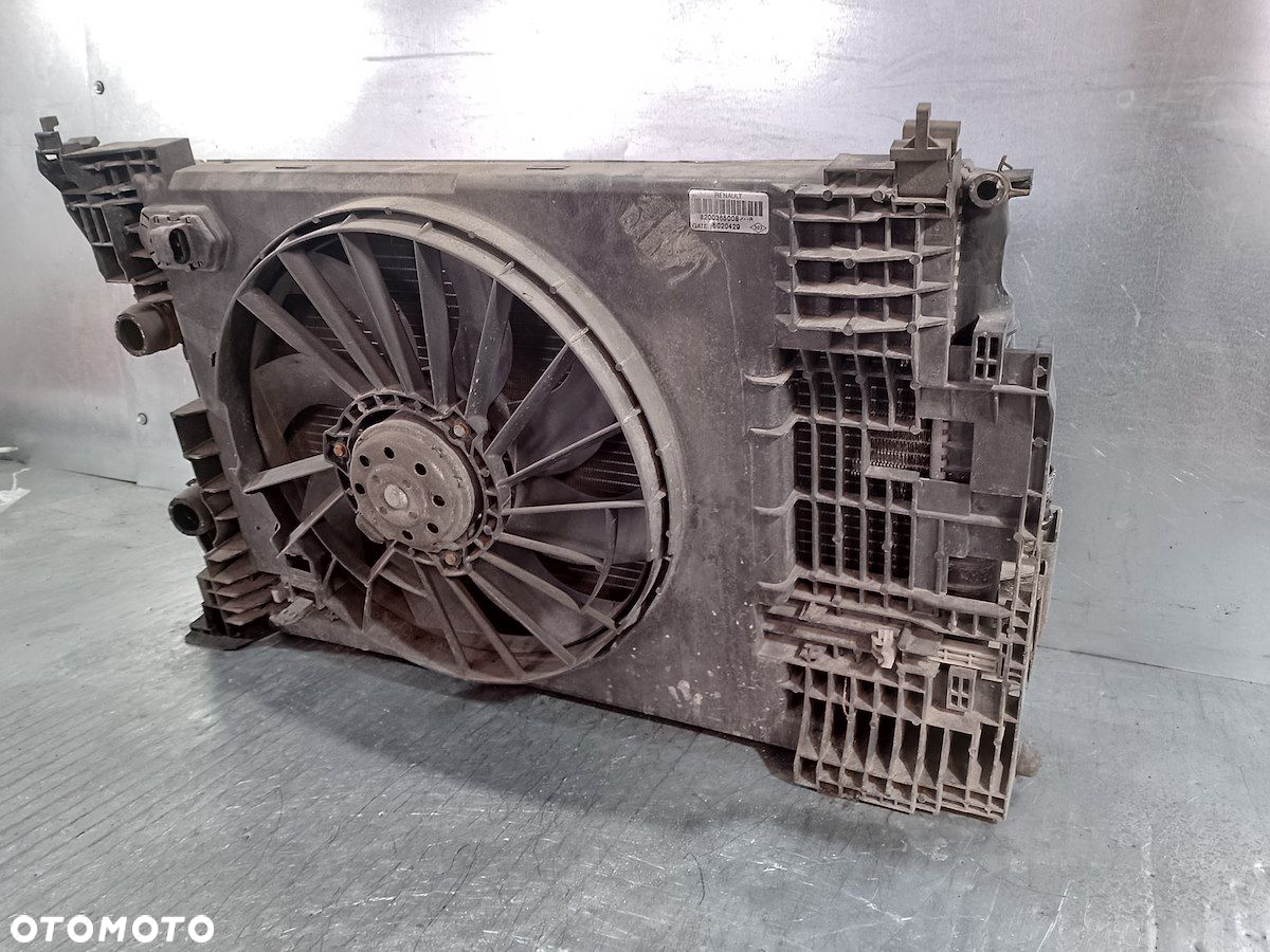 ZESTAW CHŁODNIC WODA KLIMA INTERCOOLER WENTYLATOR RENAULT SCENIC II 1.9 - 5