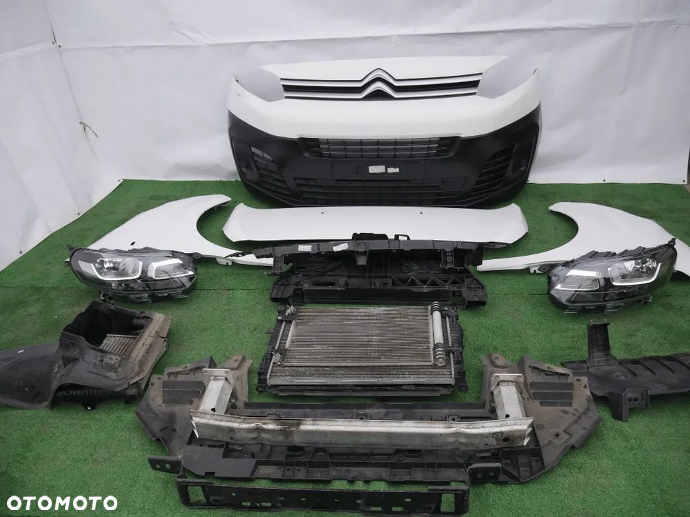 CITROEN JUMPY 3 III MASKA BOTNIKI LAMPY ZDERZAK BELKI CHŁODNICE PAS PRZEDNI KIEROWNICE POWIETRZA - 1