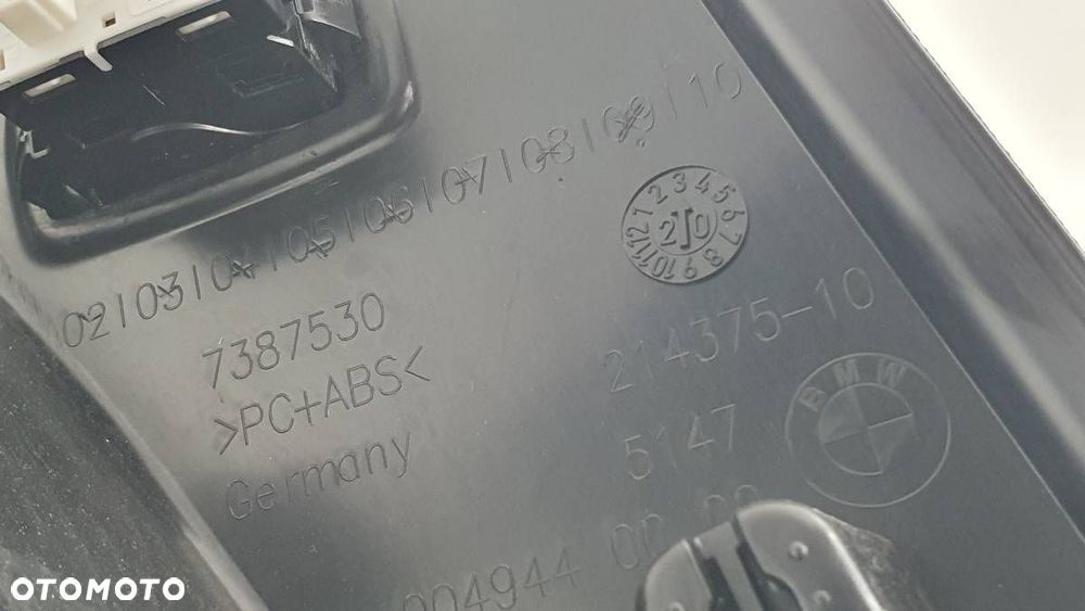 OSŁONA PROGU PRÓG  BAGAŻNIKA HAK BMW G31 7387530 9393350 TOURING - 5