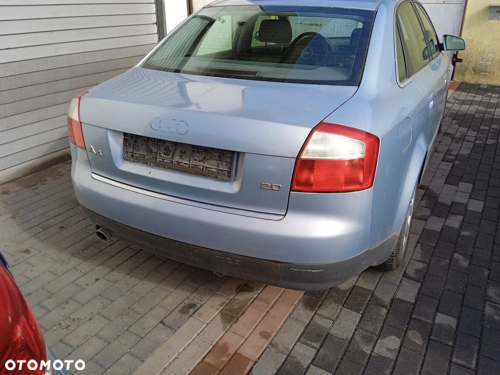 AUDI A4 B6 2.0B ALT KOD SKRZYNI FTX KOD LAKIERU LY7R DRZWI KLAPA LAMPY ZDERZAK SILNIK CZĘŚCI - 4