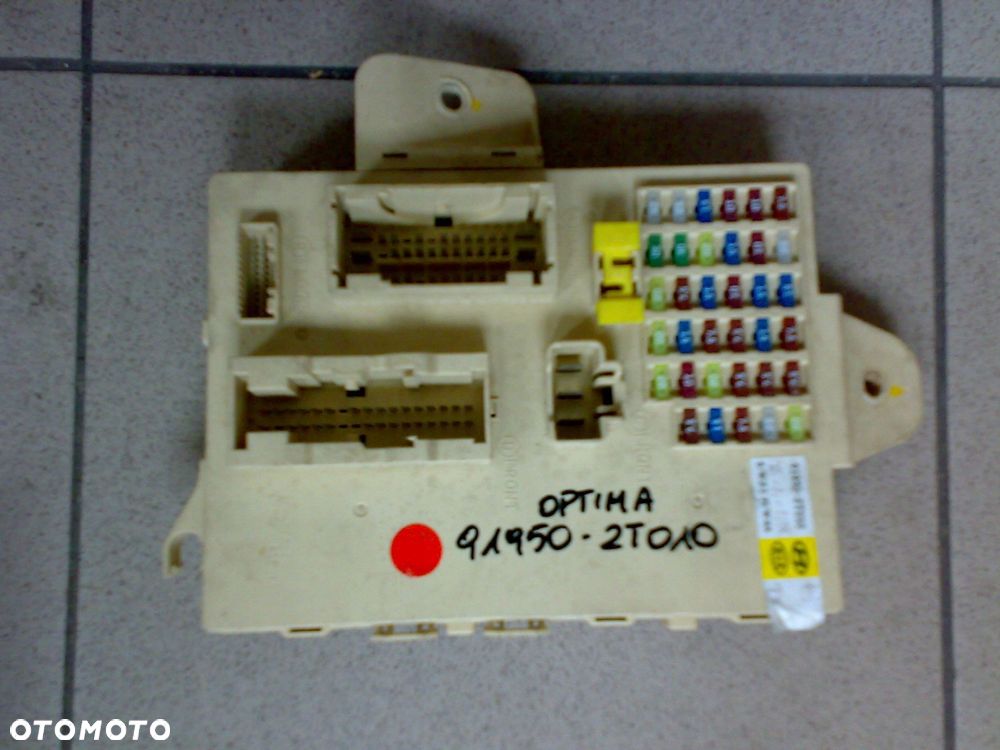 kia optima iii 2011 2015 moduŁ bsi skrzynka bezpiecz 91950-2t010 - 1