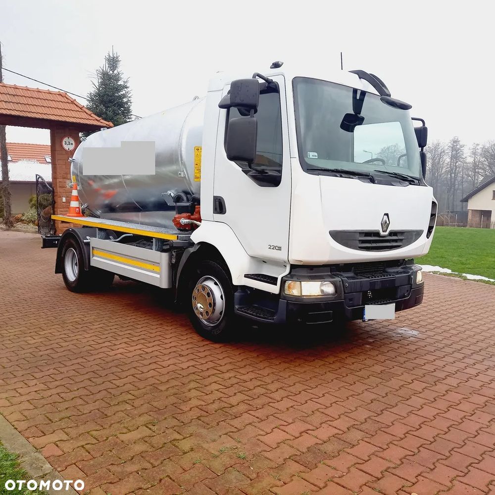 Renault MIDLUM 220 DXI EURO 5 ASENIZACJA 7000 LITRÓW ASENIZACYJNY BECZKA - 2