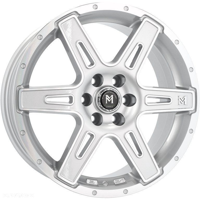 4x Felgi 18 m.in. do MERCEDES Klasa X RENAULT Alaskan - RA6088 - 4