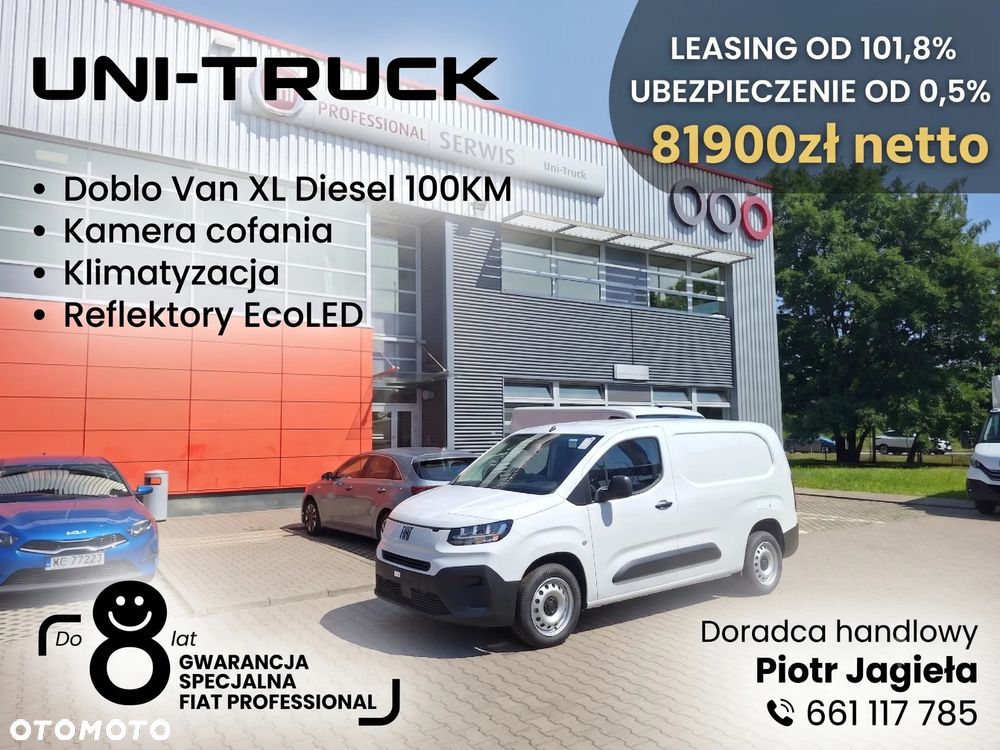 Fiat DOBLO VAN XL 100KM OD RĘKI!!! SUPER CENA !!!! - 2
