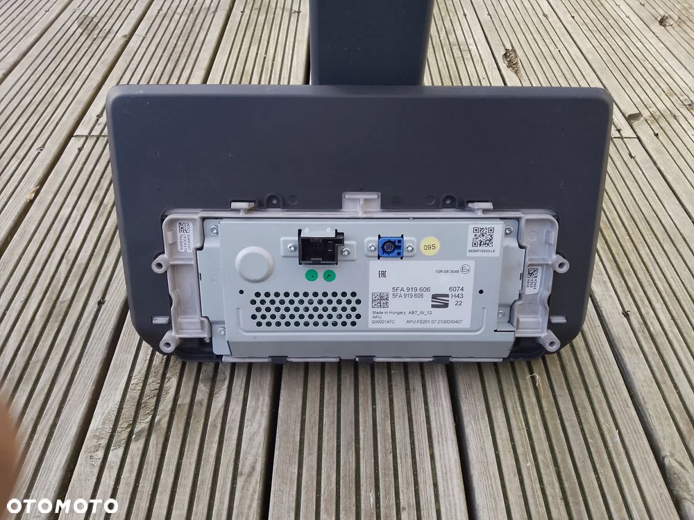 RADIO NAWIGACJA NAVI WYŚWIETLACZ EUROPA 5FA919606 CUPRA FORMENTOR - 4