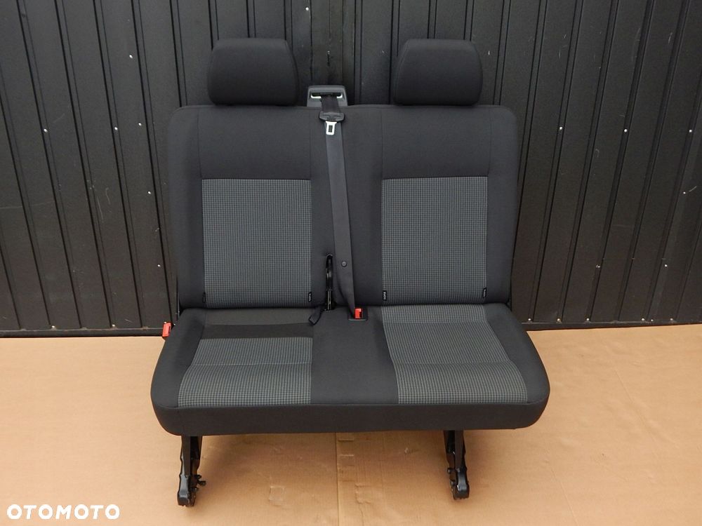 vw t5 lift t6 t6.1 fotel kanapa ławka dwójka tył 2 rząd double grid - 1