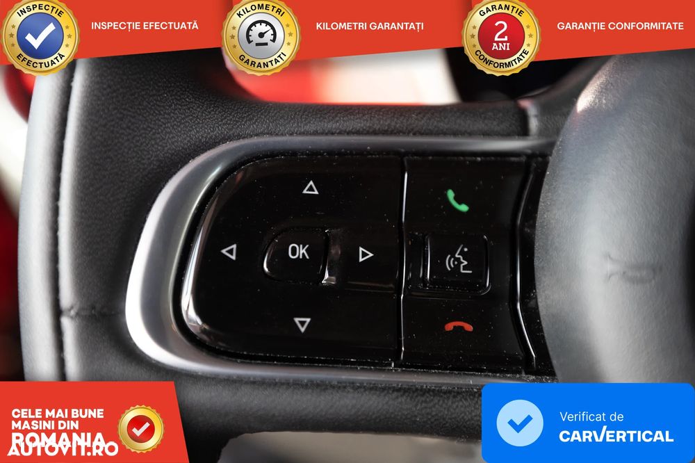 Fiat 500E 23,8kWh C Red - 12