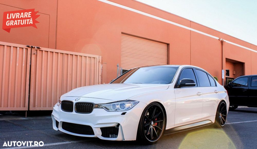 Bara Fata BMW Seria 3 F30 F31 Non LCI LCI (2011-2018) M3 Sport EVO Design- livrare gratuita - 7