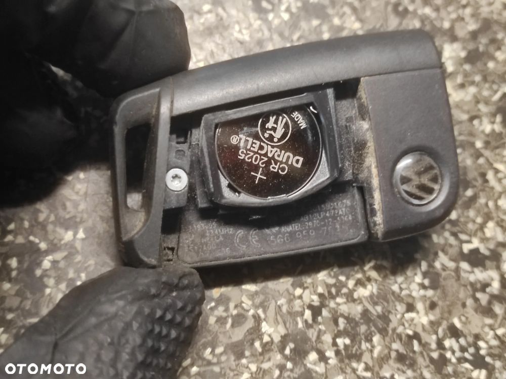 VW KLUCZYK PILOT 5G6959753 SPRAWNY GWARANCJA WYSYŁKA !!!! - 3