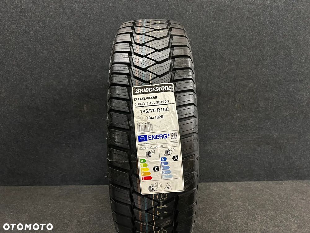 Bridgestone Duravis All Season 195/70/15C 104/102R 1szt. Nowa! - 1
