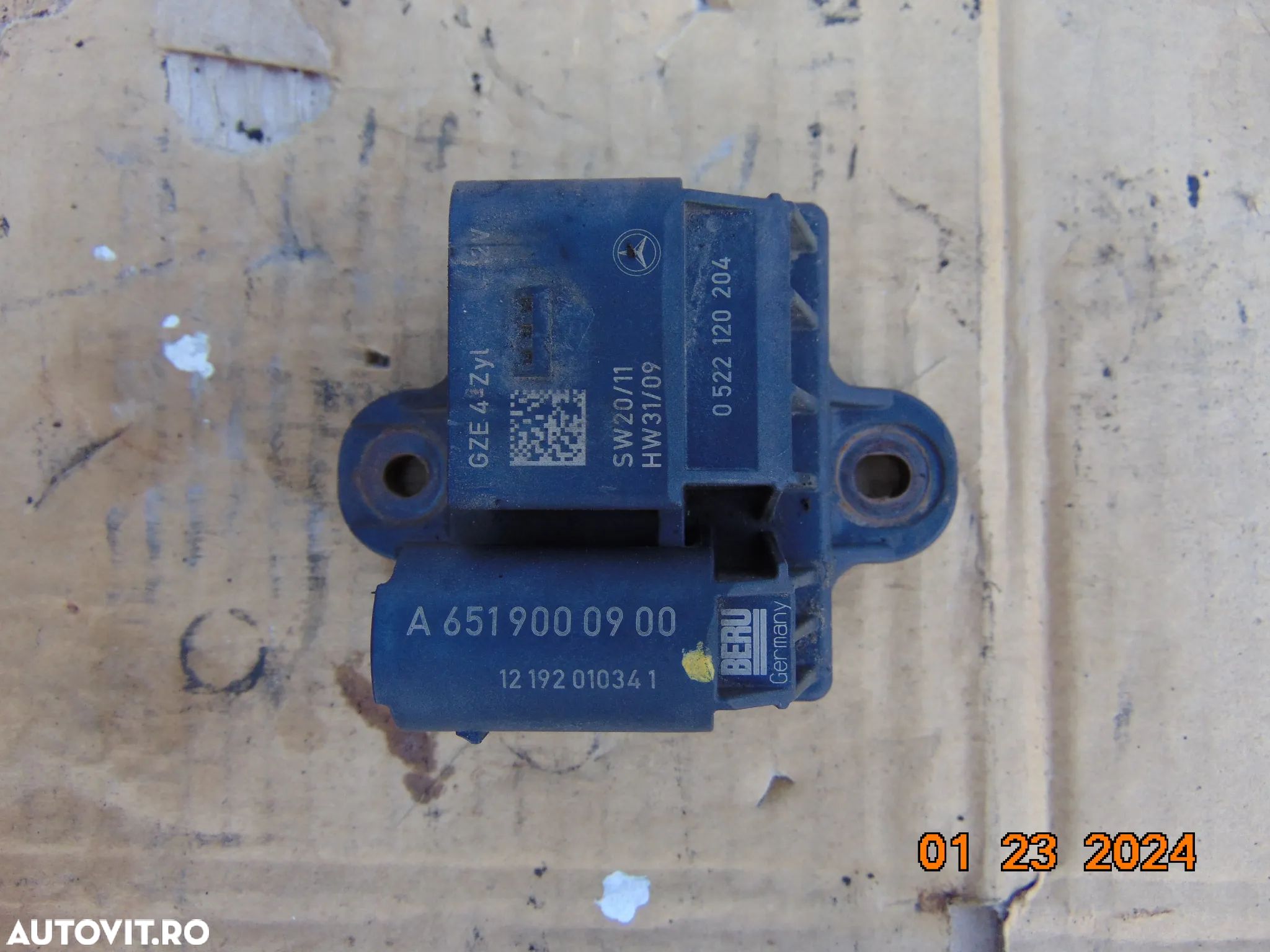releu Bujii Mercedes 2.2 euro 5 Sprinter w906 vito w639 w204 w212 viano glk cod a - 1
