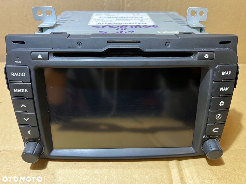 kia sportage iii radio nawigacja navi ekran wyświetlacz 96560-3u500wk - 5