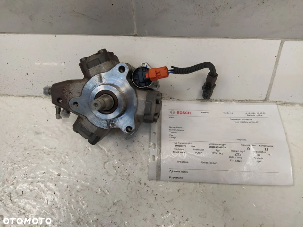 LAND ROVER DISCOVERY IV L319 II L319 RANGE ROVER SPORT L320 2.7 D POMPA WTRYSKOWA REGENEROWANA WYDRUK - 2