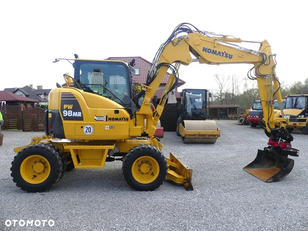 Komatsu PW98MR-8 ROTOTILT ZE SZCZYPCAMI / Z Niemiec //