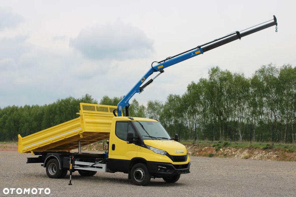 Iveco Daily 72-180 72-160 Nowy 3-stronny WYWROT Nowy żuraw DN 4.7 Kiper Wywrotka HDS 72C 70C 65C 60C 50C 35C - 9