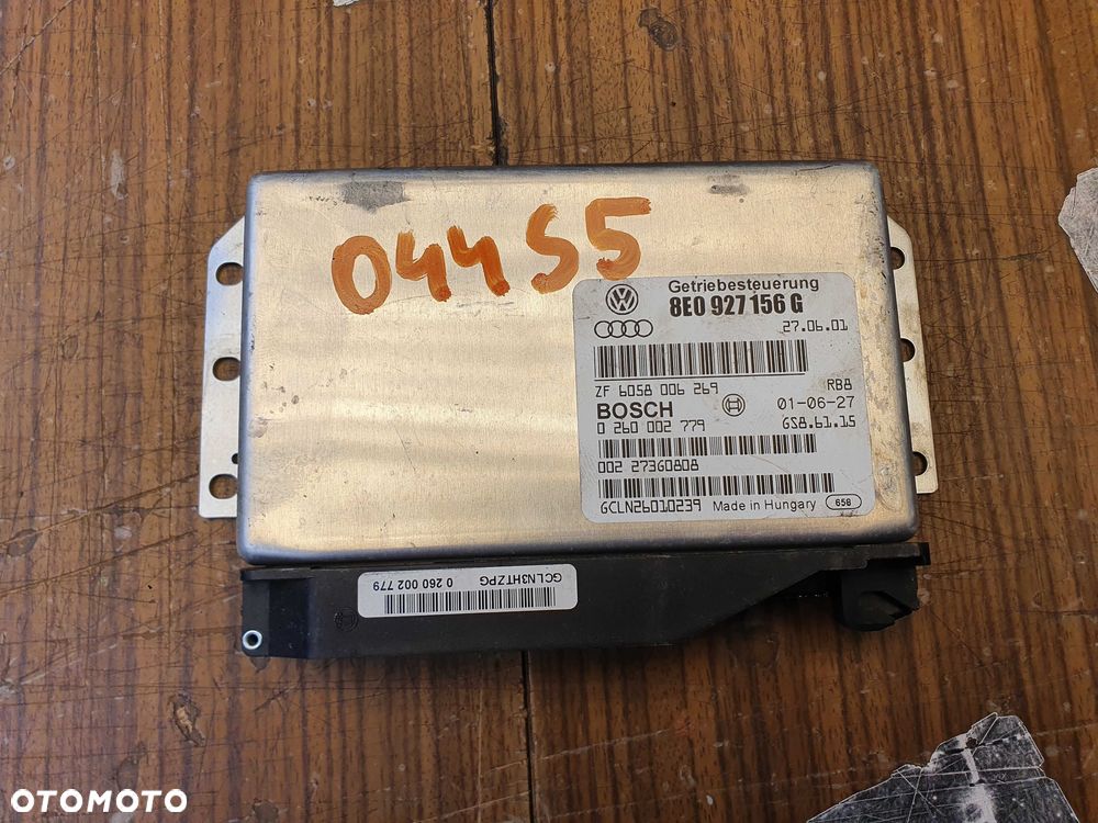 Komputer 8E0927156G 0260002779 Moduł Sterownik Skrzyni Biegów 3.0 V6 ASN Audi A4 B6 B7 - 1