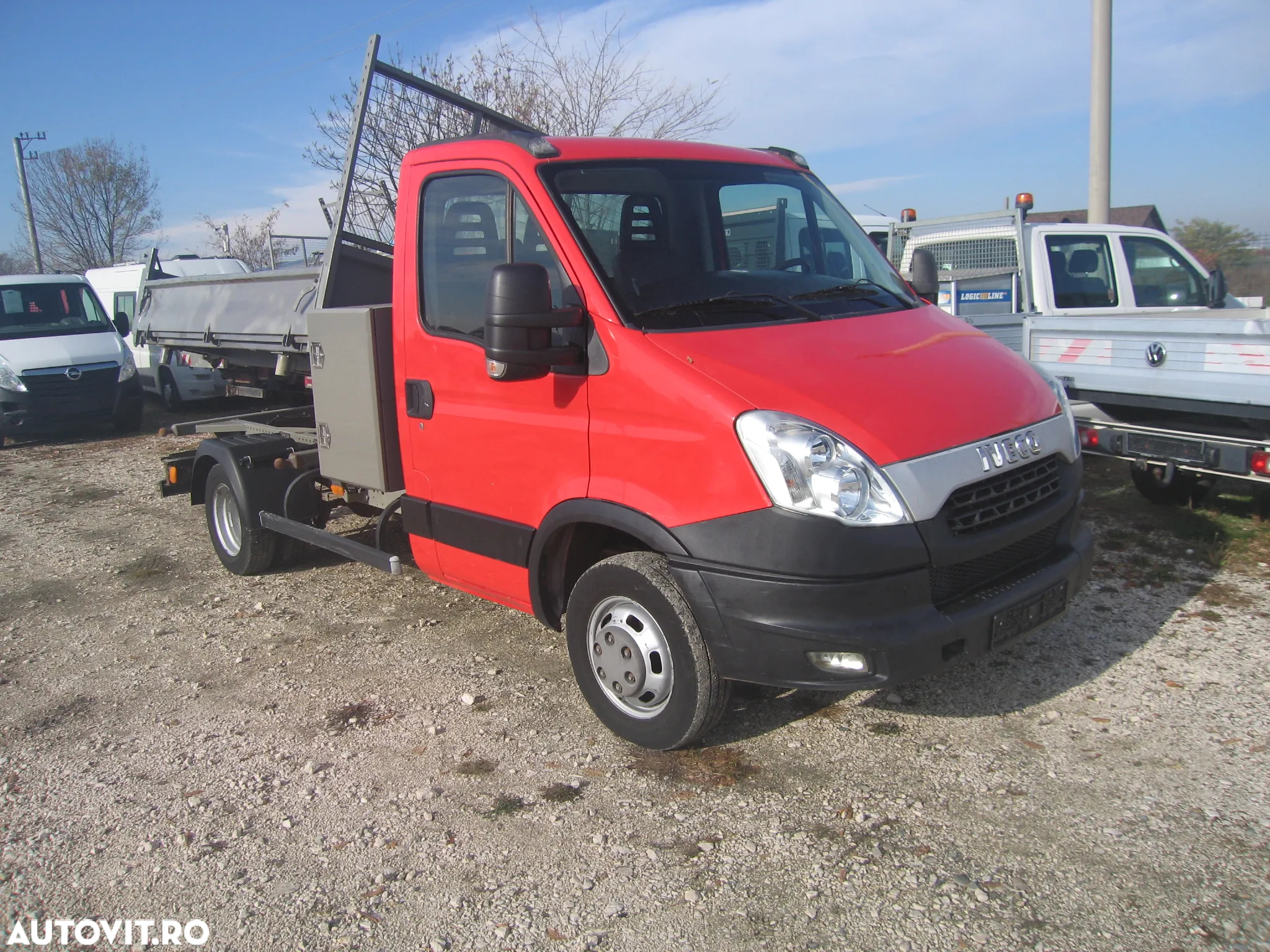 Iveco DAILY 35 C 13 , 3 LOC. BASCULABILA 3  PARTI , CLIMA . - 11
