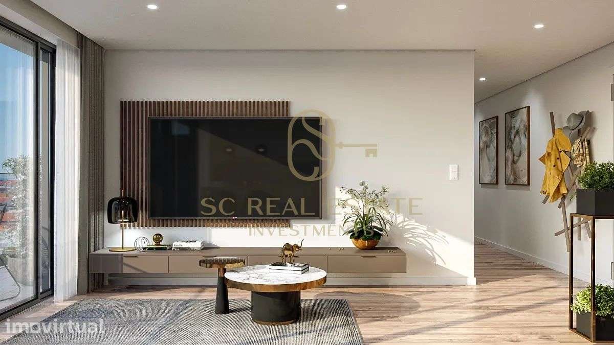 Excelente T1+1 Novo, Terraço, Madalena, Perto praia - Grande imagem: 4/17