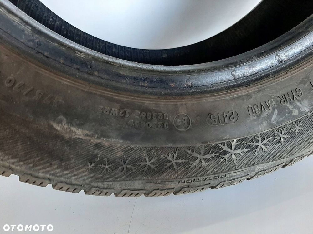 OPONY BARUM POLARIS 3 175/70R14 84T DOT 2015 BIEZNIK 5,5MM 4SZT ZIMA - 6